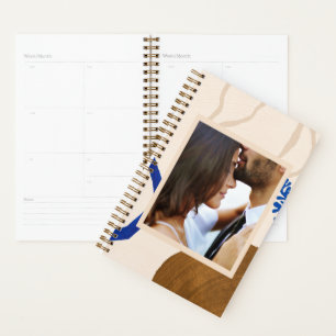 Agenda Foto personalizada da arte moderna Elegante Abstra