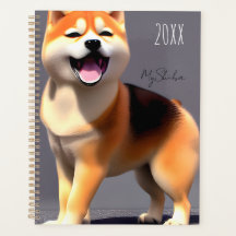 Foto personalizada do Shiba Inu Feliz e Bonita