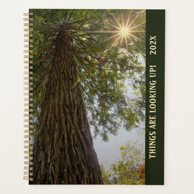 Agenda Fotografia de Sequoia Pacífica com Planner de Sunb (Frente)