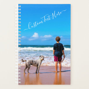 Agenda Fotografia e texto personalizados - seu próprio De