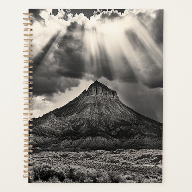 Agenda Fotografia em preto e branco da Sleeping Ute Mount (Frente)