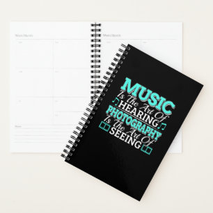 Agenda Fotógrafo Músico - Citação Inspiradora