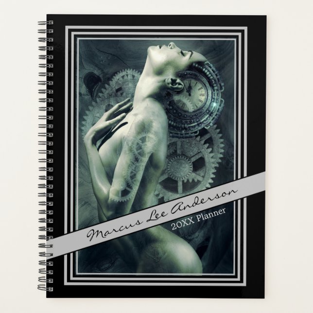Agenda Fotomontagem Steampunk (Frente)