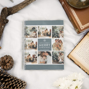 Agenda Fotos de Feriado de Colagem Feliz Natal Presen