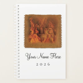 Agenda Four Elements - FIRE - Personalized Day Planner