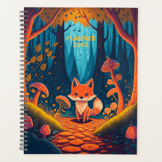 Agenda Fox Fantasy Animal Forest Ilustration 2026 Anualme