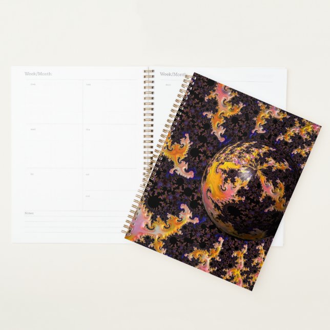 Agenda Fractal Firestorm Sphere (Exibição)