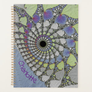 Agenda Fratural de textura vegetal