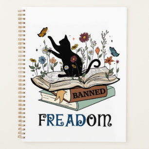 Agenda FREADOM - Gatos e Livros - Leio Livros Banidos