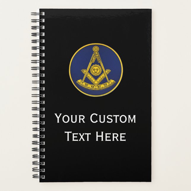 Agenda Freemason Masonic Gifts Past Master (Frente)