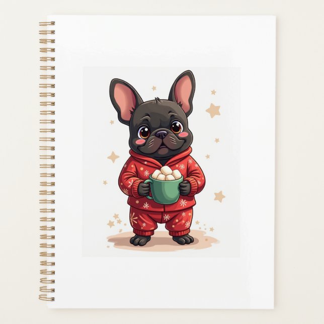 Agenda French Bulldog Cozy Cocoa (Frente)