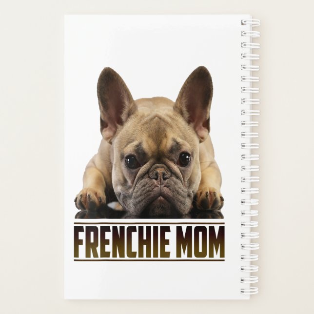 Agenda Frenchie Bulldog Mãe Gift Planner (Verso)