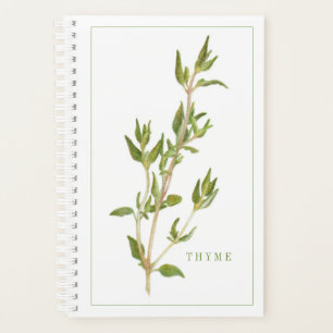 Agenda FRESCO TIME 5,5x8.5 Planejador/Calendário