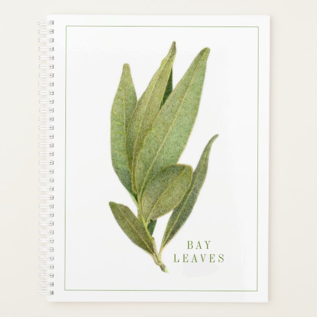 Agenda FRESH BAY DEIXA Planejador/Calendário 8,5x11 (Frente)