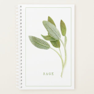 Agenda FRESH SAGE 5.5x8.5 Planejador/Calendário