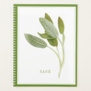 Agenda FRESH SAGE 8,5x11 Planner / Verde