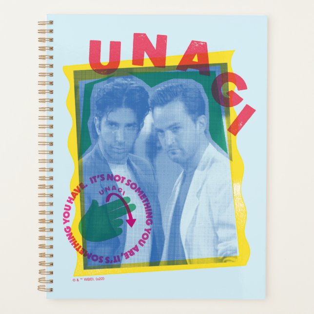 Agenda FRIENDS™ | Ross & Chandler - Unagi (Frente)