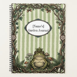 Agenda Frog King Botânico Vintage