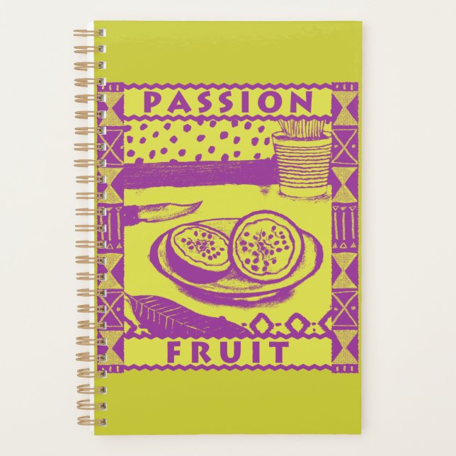 Agenda Fruta de Paixão (Frente)