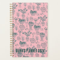 Fruta & Flowers Patternos Blooms Floral Rosa PERSO
