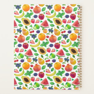 Agenda Frutas brilhantes suculentas