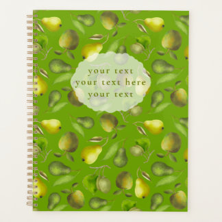 Agenda Frutas verdes personalizadas