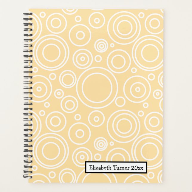 Agenda Fun Circle Pattern (Frente)