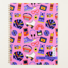 Agenda Fun retro 90s nostalgia – drawings Y2K revival