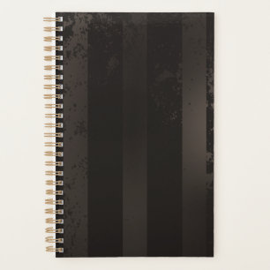 Agenda Fundo castanho listrado a vapor
