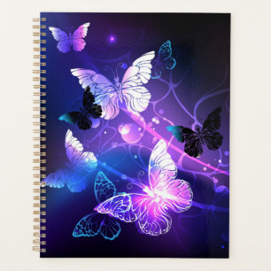 Agenda Fundo com Borboletas Noturnas