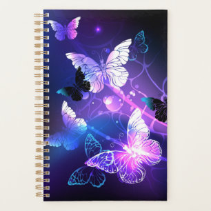 Agenda Fundo com Borboletas Noturnas
