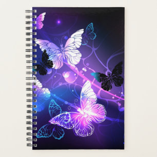 Agenda Fundo com Borboletas Noturnas