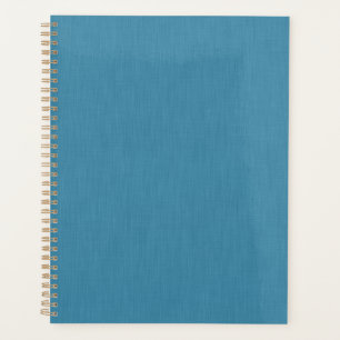 Agenda Fundo texturizado de linho azul calmo e simples