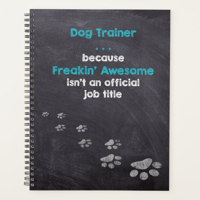 Agenda Funny Dog Trainer Freakin (Frente)