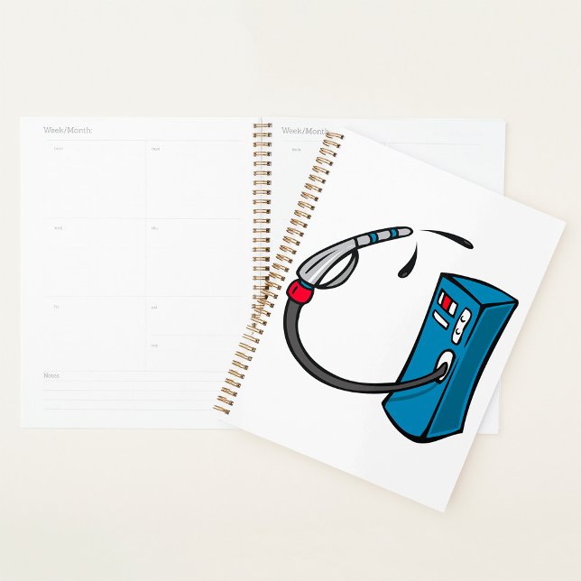 Agenda Funny Gas Pump Fuel Station (Criador carregado)