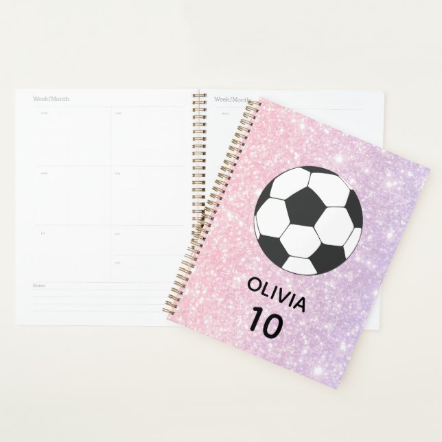 Agenda Futebol Personalizado Nome E Número (Exibição)