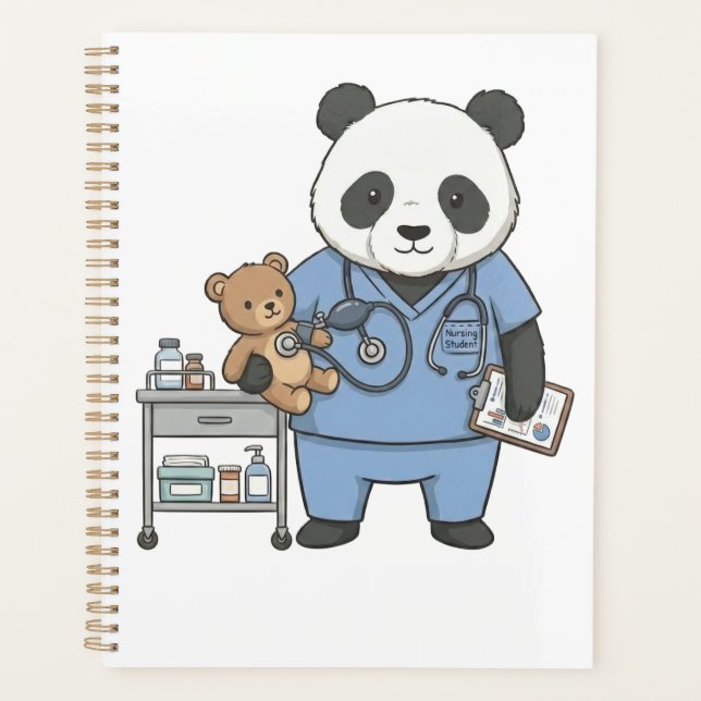 Agenda Future RN Panda: Adorable Medical Student  (Frente)