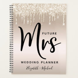 Agenda Futuro Casamento da Sra. Dourada Glitter