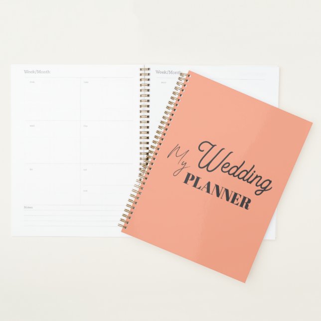 Agenda Futuros planos de casamento: Planner de Casamento (Exibição)