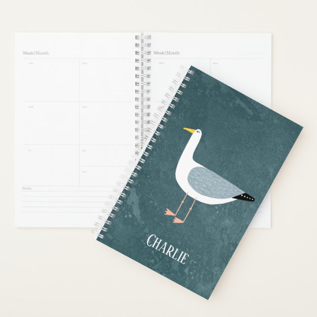 Agenda Gaivota personalizada (Exibição)