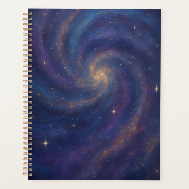 Agenda Galactic Swirl (Frente)