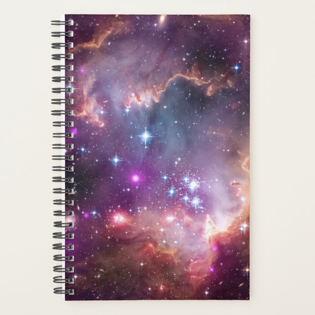 Agenda Galáxia Estrelas do Espaço Exterior Galácticas Int (Frente)