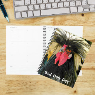 Agenda Galinha Meme Dia Ruim de Cabelo Engraçado
