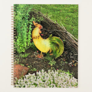 Agenda Galo Amarelo e Verde