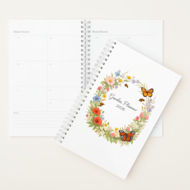 Agenda 🦋🌼 Garden Planner 2026 🌿📔 (Exibição)