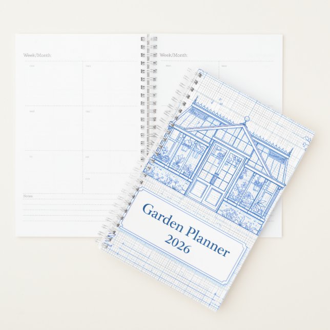 Agenda 🏡📘 Garden Planner 2026 🌿📐 (Exibição)