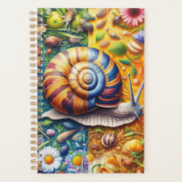 Agenda Garden Snail Quatro Seasons Planner Diário