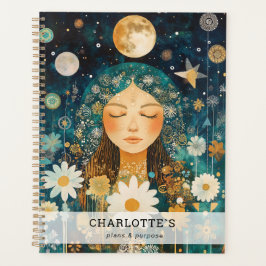 Agenda Garota Cósmica Boho Lua