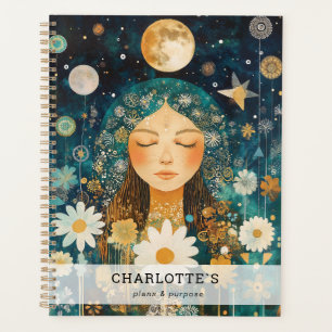 Agenda Garota Cósmica Boho Lua