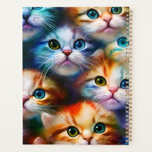 Agenda Gatinhos Coloridos